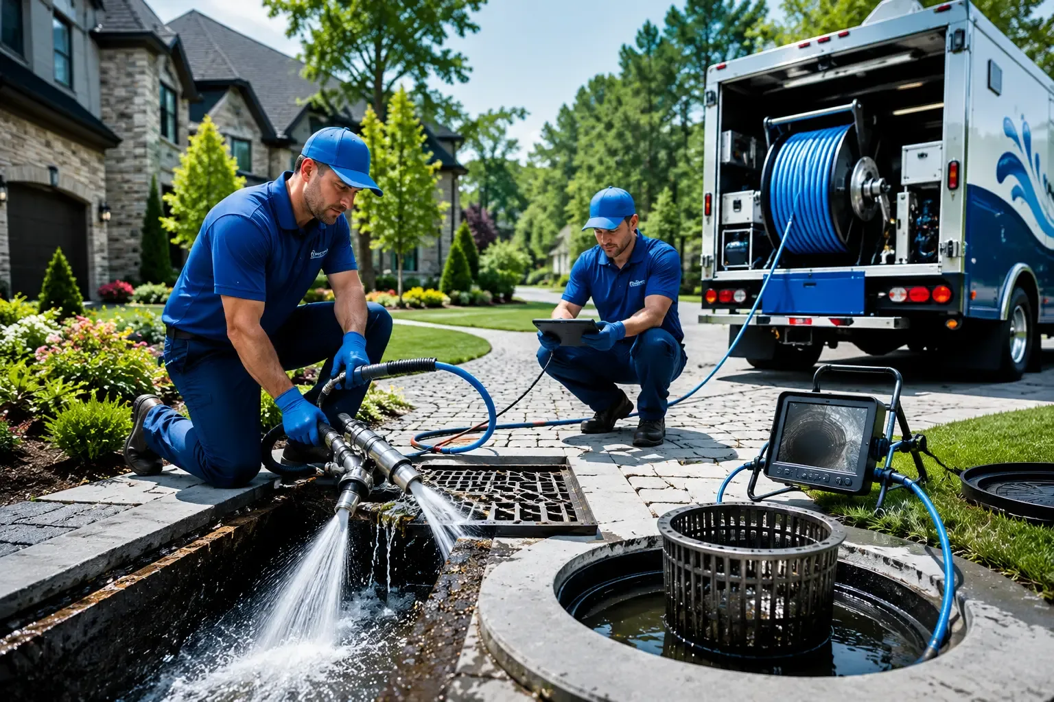 Local outdoor drain cleaning professionals in Curtice, OH